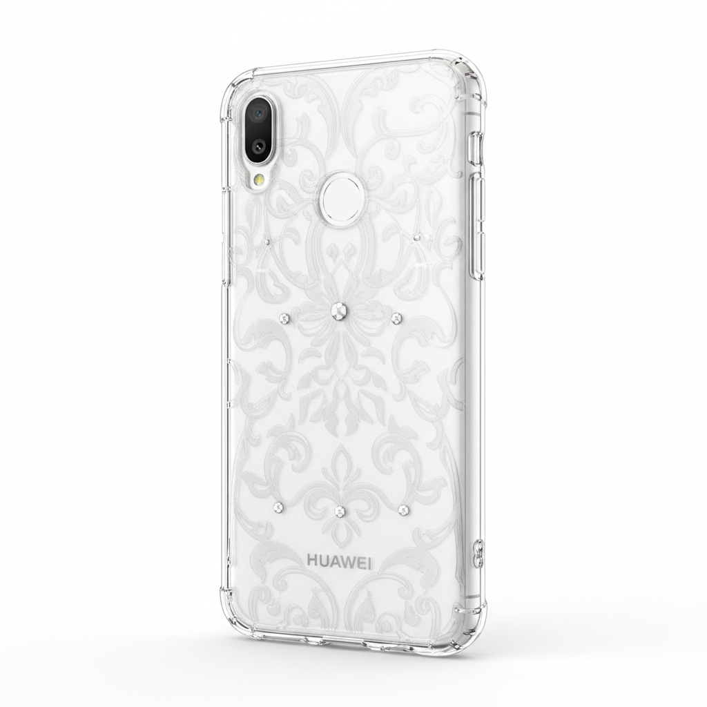 Premium transparent silicone case product shot