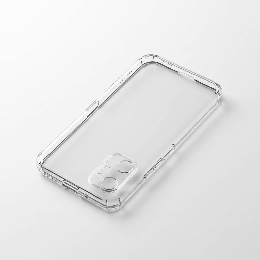 Premium transparent silicone case